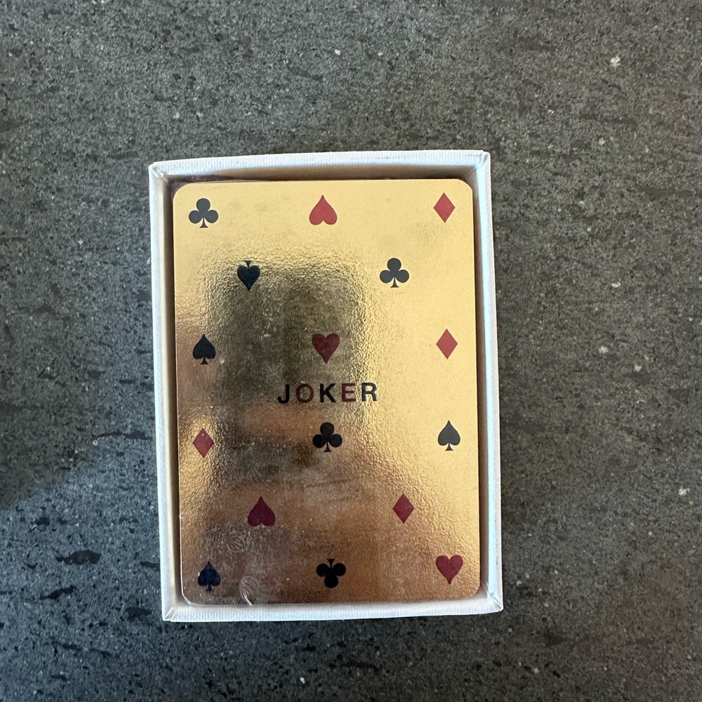 Celine Triomphe Playing Cards